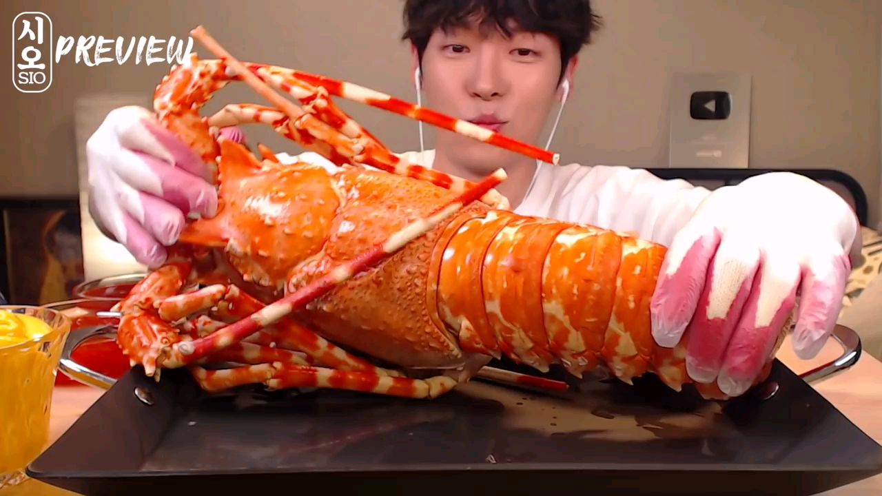 【sio】巨型国王小龙虾3.3KG!
